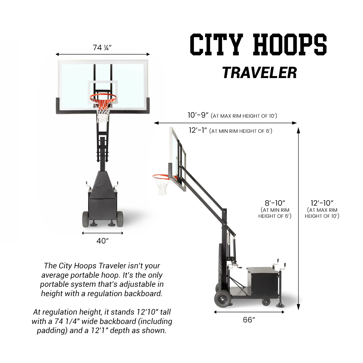 Traveler Basketball Hoop